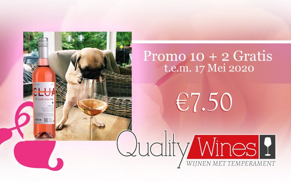 promo rosé wijn